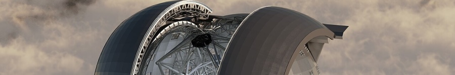 De Extremely Large Telescope. Swinburne Astronomy Productions/ESO, CC BY 4.0 , via Wikimedia Commons